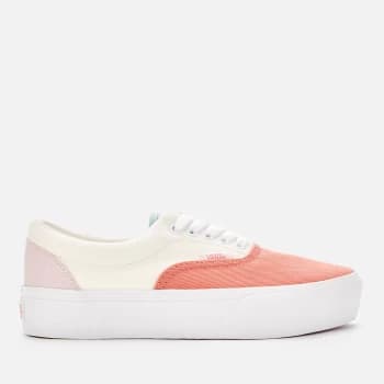 Vans Womens Twll Era Platform Trainers - Pastel Block/True White - UK 3