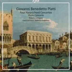 Giovanni Benedetto Platti Four Harpsichord Concertos/ by Giovanni Benedetto Platti CD Album