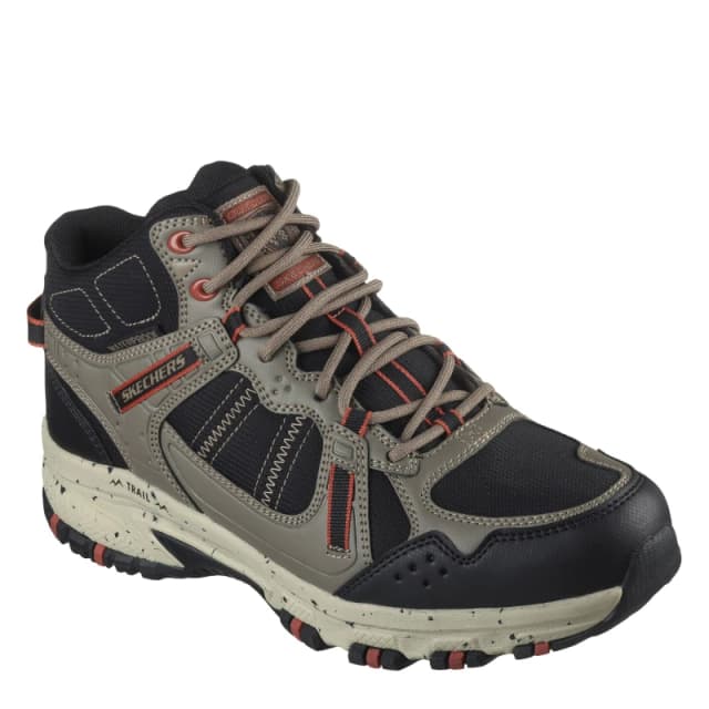 Skechers Hillcrest Rugged Boots Mens Natural/Black male 6 (39.5)