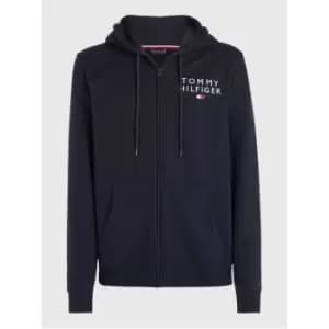 Tommy Hilfiger FZ HOODIE HWK - Blue