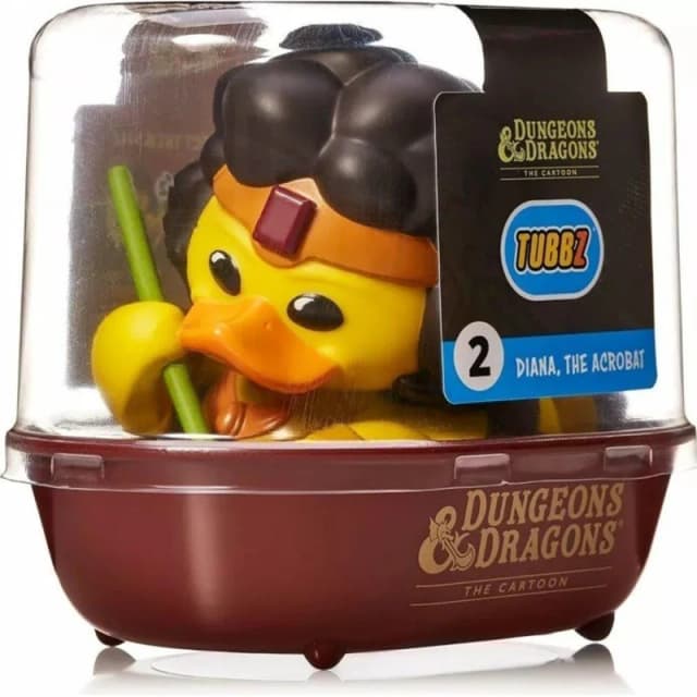 Dungeons and Dragons TUBBZ First Edition Diana the Acrobat Collectible Vinyl Rubber Duck Figure Multi unisex One Size