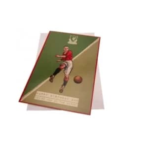 Liverpool FC Birthday Card Dad Retro