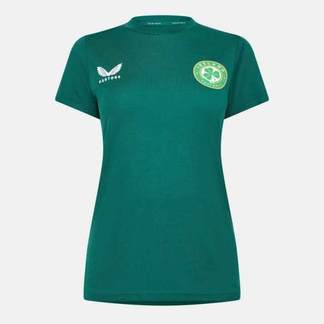 Castore Womens International Licensed Short-Sleeve T-Shirt Green female 18 (2XL)