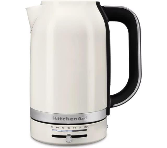 KitchenAid Variable Temperature 5KEK1701BPL Jug Kettle - Porcelain, White 5413184905507