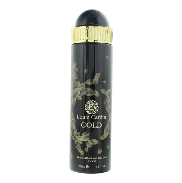 Louis Cardin Gold Femme Perfumed Deodorant Body Spray 200ml