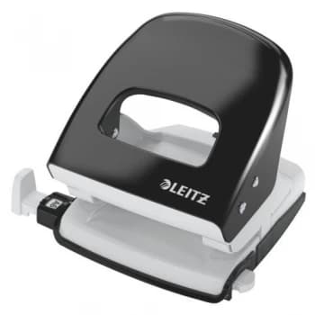 Leitz NeXXt Series Metal Hole Punch Black