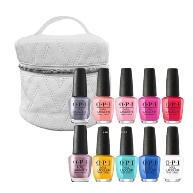 OPI Nail Varnish Bundle with Bag - Multi Multi ONE SIZE