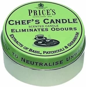 Prices Candles Fresh Air Chefs Scented Tin Candle