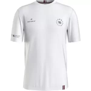 Tommy Sport Graphic S/S Tee - White