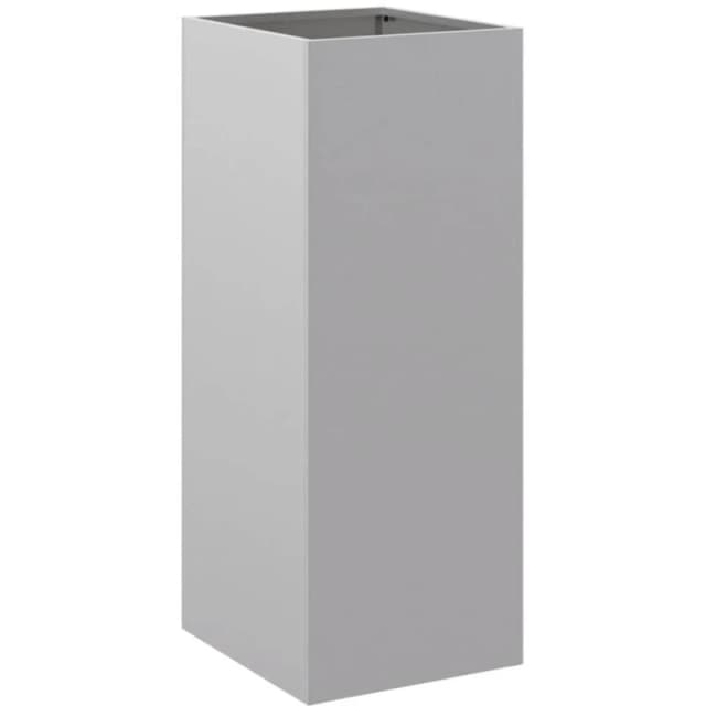 VIDAXL Planter Silver 32x29x75cm Galvanised Steel Vidaxl 8721012364349