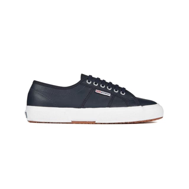 Superga Mens 2750 Efglu Leather Trainers in Baby Blue Size: 3 Baby Blue Male 3
