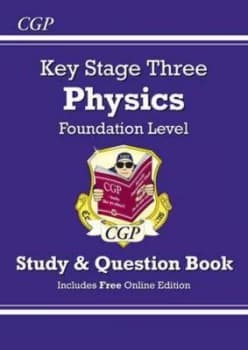 Ks3 Physics Study and Question Book with Online Edition - Foundation Hardback