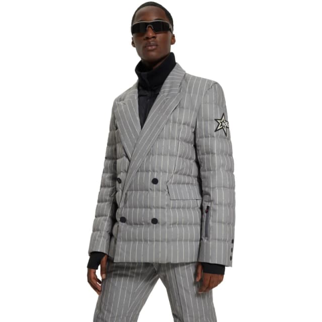 Boss Mens BOSS Weather-Resistant Ski Jacket Grey male XS