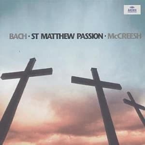 St Matthew Passion Mccreesh by Johann Sebastian Bach CD Album