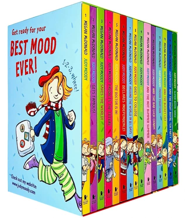 Judy Moody Box Set 15 Books Complete Collection Megan McDonald Young Readers Edition Megan McDonald Books
