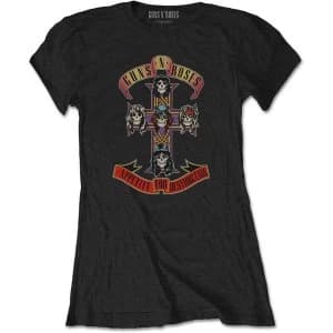 Guns N' Roses - Appetite for Destruction Womens Large T-Shirt - Black