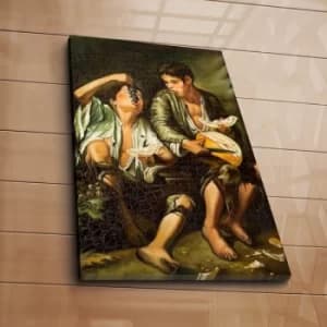 5070C-216 Multicolor Decorative Canvas Painting