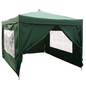 Charles Bentley Premium Pop Up Gazebo - Green