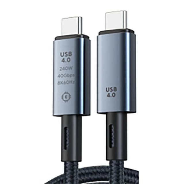 FDL 1M USB 4.0 C/M - C/M CABLE - GEN.3 - 40GB / 240W / ALT MODE