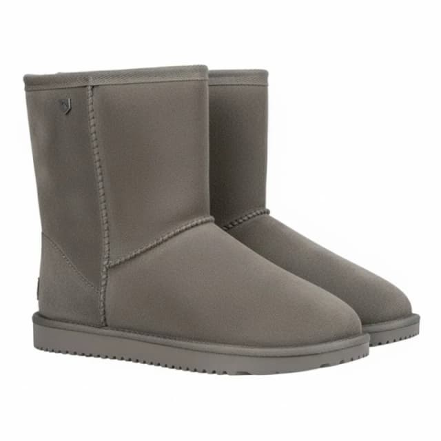 Hy Womens Chisworth Fleece Waterproof Ankle Boots in Grey Size: 4 Grey Female 4