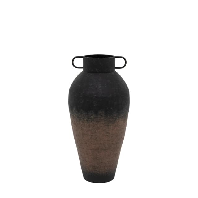 Gallery Teide Metal Vase Brown unisex One Size