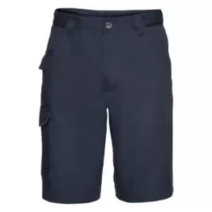 Russell Workwear Twill Shorts (30W) (French Navy)