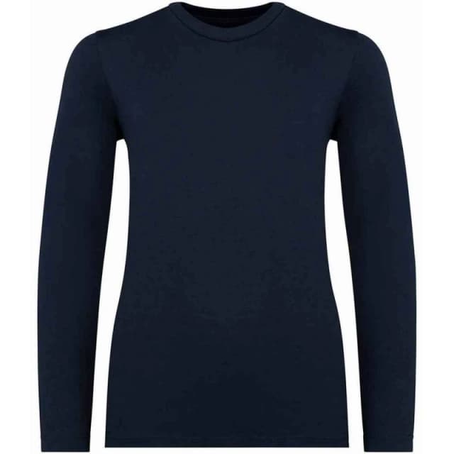Native Spirit Cotton Long-Sleeved T-Shirt in Navy Size: 4-6 Years Navy Unisex 4-6 Years