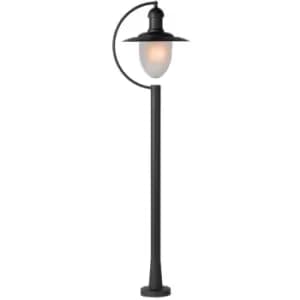 Lucide ARUBA - Bollard Lamp post Outdoor - 1xE27 - IP44 - Black