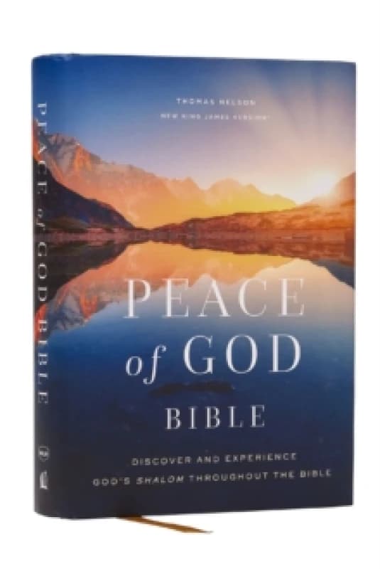 Peace of God Bible: Discover and Experience God's Shalom Throughout the Bible (NKJV, Hardcover, Red Letter, Comfort Print) Hardback