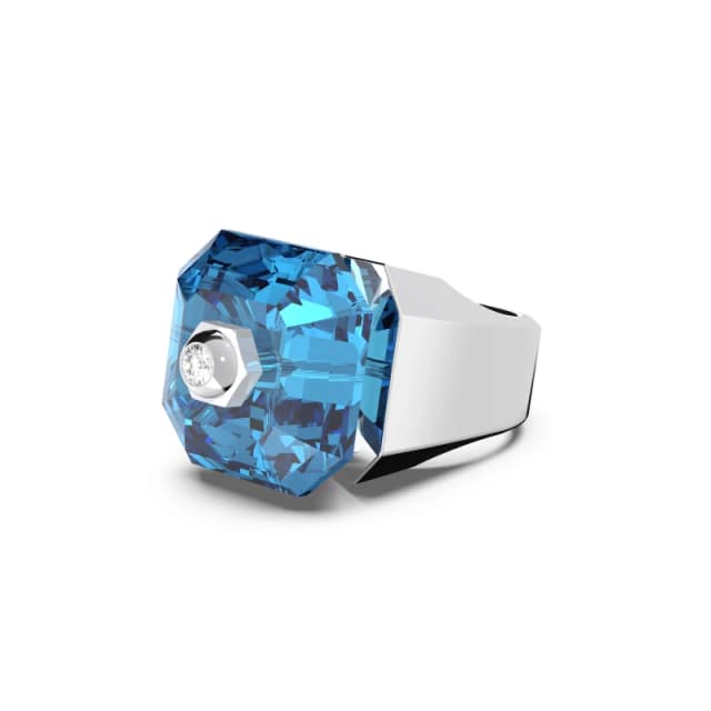 Swarovski Numina Cocktail Ring Aqua/Rhs female 52