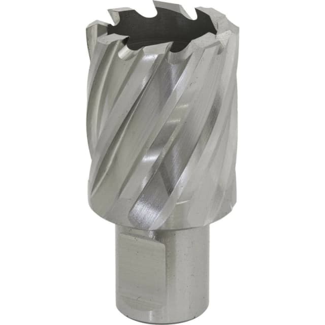 Loops 30mm x 25mm Depth Rotabor Cutter - M2 Steel Annular Metal Core Drill 19mm Shank Metallics