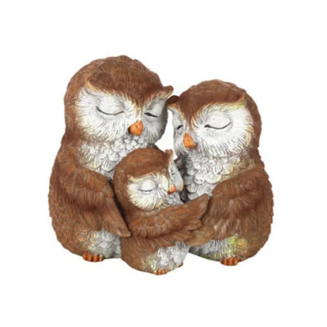 Something Different Something Different Owl-ways Be Together Owl Ornament in Dark Brown Dark Brown One Size Unisex 5059958779877