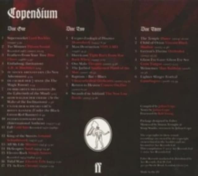 Copendium: The Expedition Into the Rock 'N' Roll Underworld CD / Album