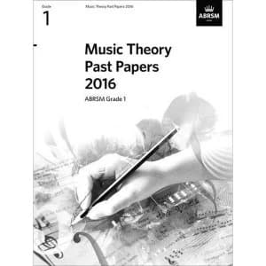 Music Theory Past Papers 2016, ABRSM Grade 1 Sheet music 2017