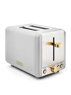 Tower Cavaletto T20036WHT 2 Slice Toaster