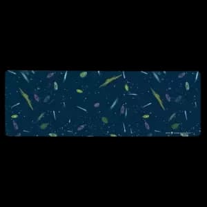 Rick and Morty Space Background Gaming Mouse Mat - Medium