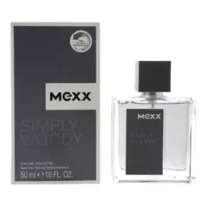 Mexx Simply Woody Eau de Toilette For Him 50ml