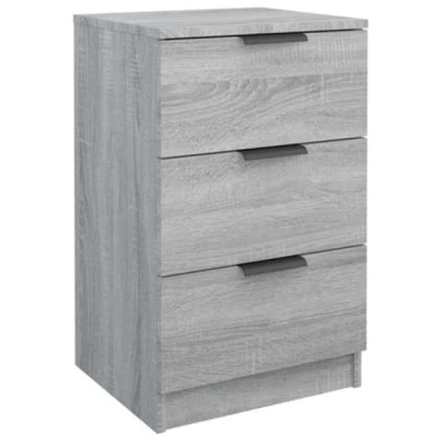 Vidaxl Bedside Cabinet Grey Sonoma 40X36X65 Cm, Grey 817053
