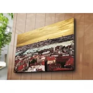 70100C-061 Multicolor Decorative Canvas Painting