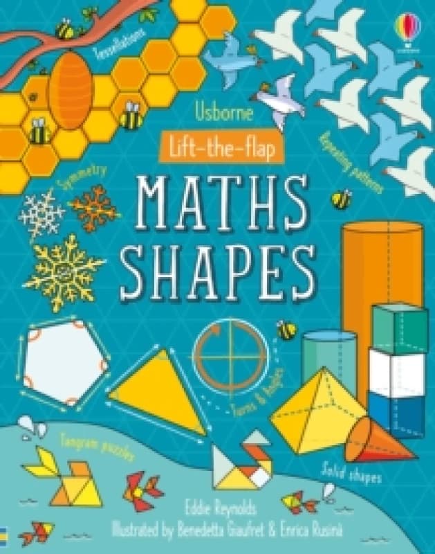 Lift-the-Flap Maths Shapes Board book