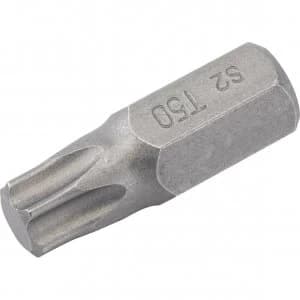 Draper Expert Torx 10mm Shank Hexagon Insert Bits T50 30mm Pack of 1