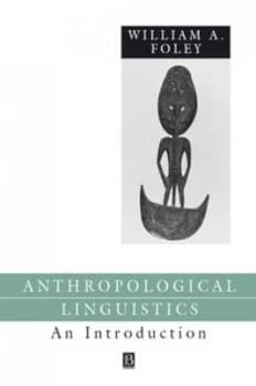 Anthropological Linguistics by William Foley Paperback