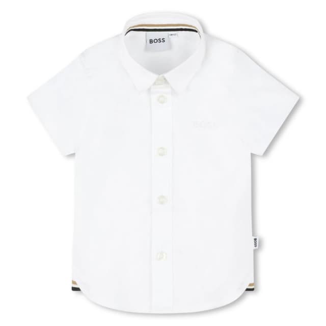 Boss Short Sleeve Shirt Infants - White White One Size