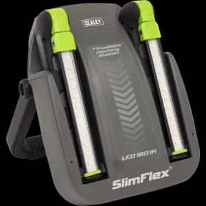 Sealey Slimflex Rechargeable Floodlight and Detachable Inspection Lights