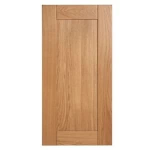 Cooke Lewis Chesterton Solid Oak Tall standard door W450mm