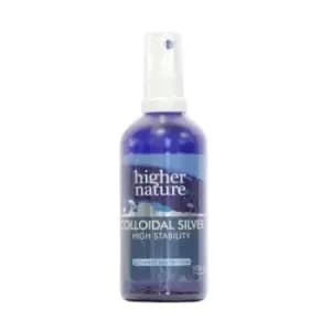 Higher Nature Active Colloidal Silver - High Stability - 100ml
