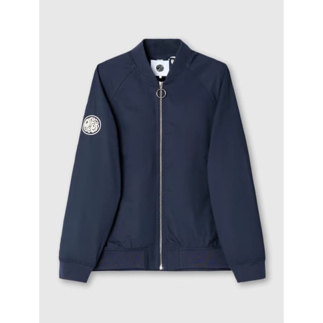Pretty Green Mens Altrincham Bomber Jacket Navy male Small
