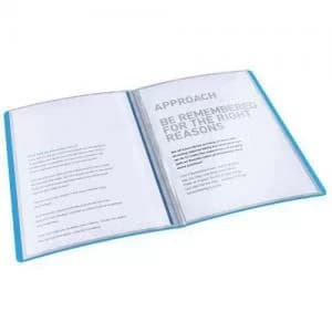 Rexel Choices Translucent Display Book, A4, 40 Pockets, 80 Sheet