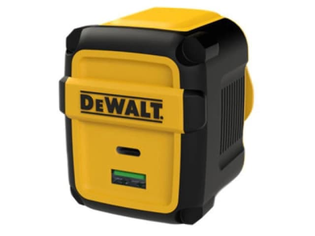 DEWALT 131 0872 Dwg 2-Port United Kingdom Pd Wall Charger 49.5W Dwt1310872