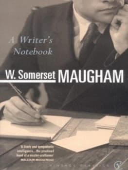A Writers Notebook by W. Somerset Maugham Paperback
